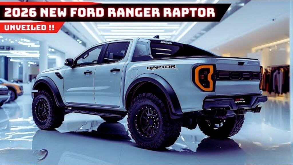 2026 Ford Ranger Raptor Facelift