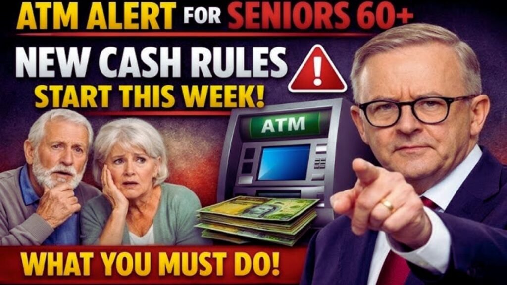 ATM Alert for Seniors 60+ New Cash Rules