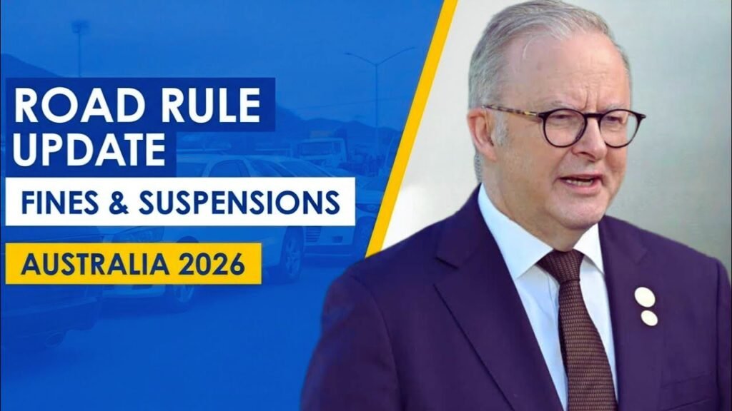 Australia New Driving Laws 2026 Start Soon